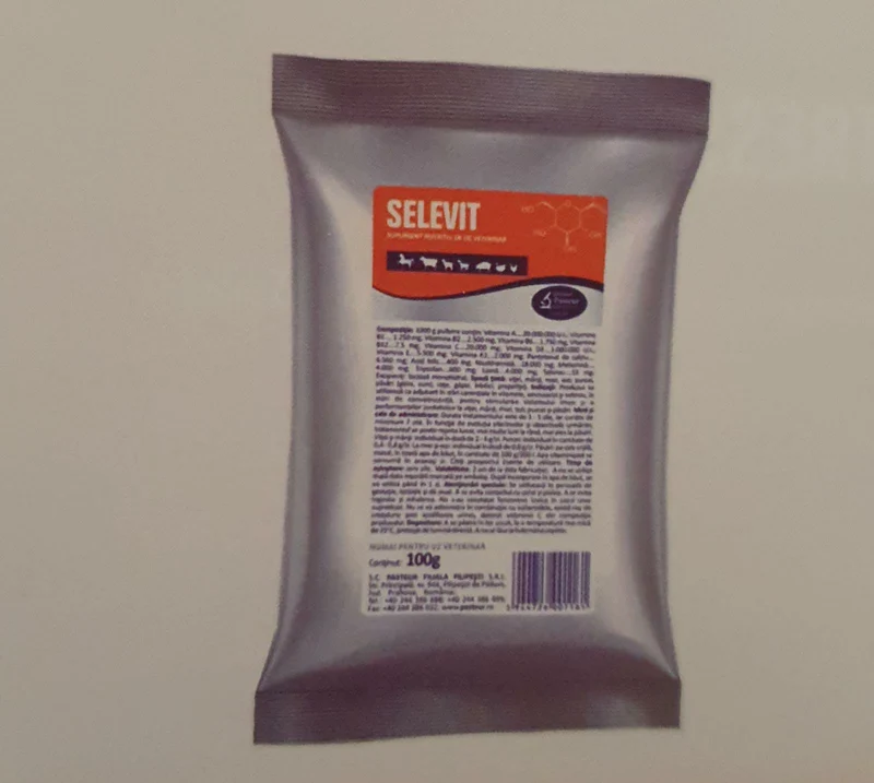 SELEVIT POWDER FOR ALL ANIMALS (VITAMINI IN POLVERE) horse dog cattle cat poultry ovines