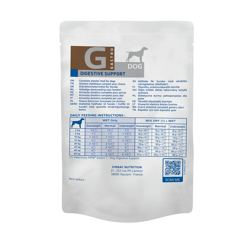 Virbac Veterinary HPM Digestive Support - pâtée chien