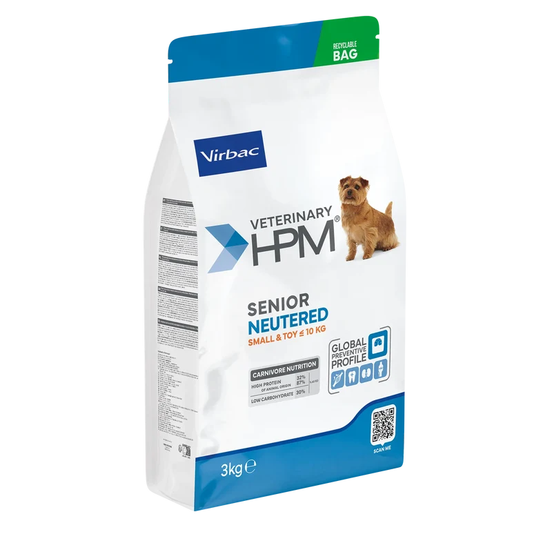 Veterinary HPM senior stérilisé - croquettes petit chien