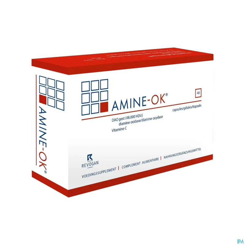 Revogan Amine-OK | 40 capsules | Spijsvertering