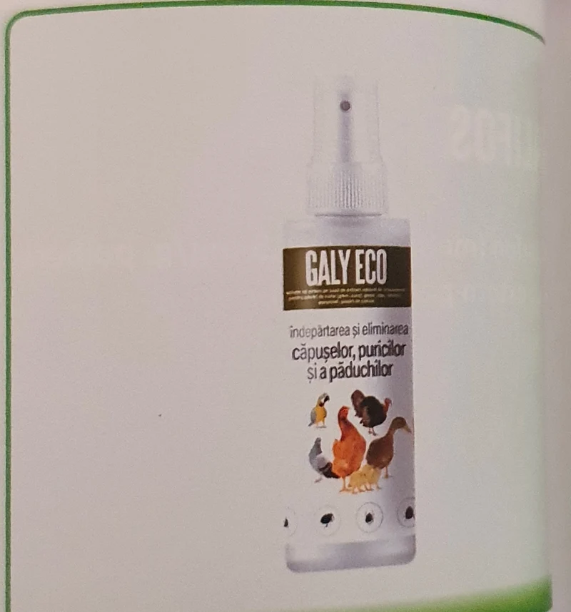 GALY ECO 100ML SOLUTION FOR EXTERNAL USE FOR ALL BIRDS