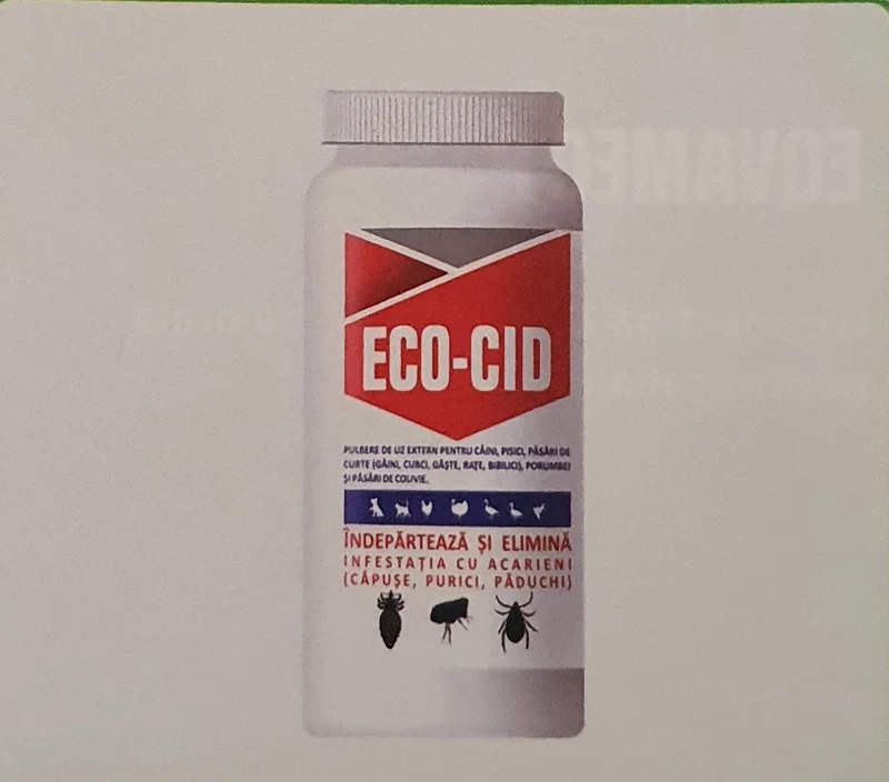ECO-CID 100g POLVERE USO EXTERNO CANI GATTI POLLAME, COLOMBE