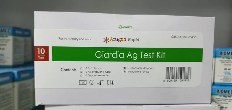 Giardia Ag Test kit (10 tests)