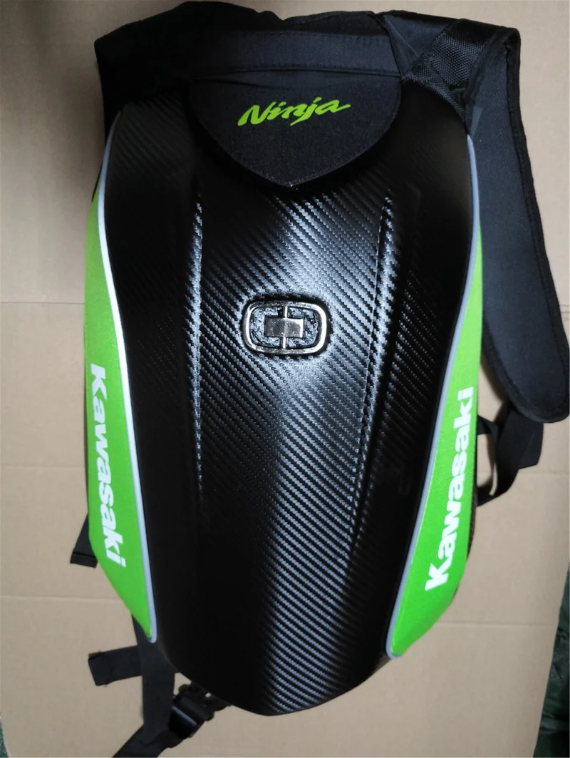 Backpack for Motorcycle hard shell carbon fiber , kawasaki, honda, bmw, ducati, OGIO