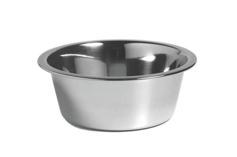 Stainless steel feeding, watering bowl for dogs / Ciotola per cani