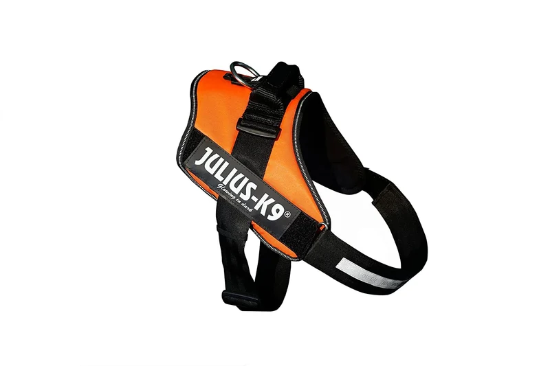 IDC Power Dog Harness Julius K9, UV ORANGE / Pettorina Julius k9 per cani