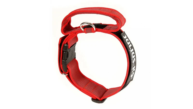 Julius K9 nylon collar with handle for dogs / Collare per cani