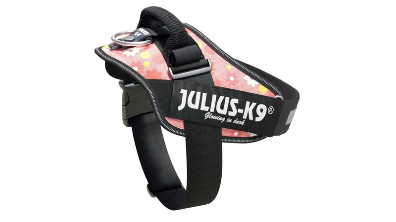 IDC Power Dog Harness Julius K9, Flower Pink/ Pettorina Julius k9 per cani