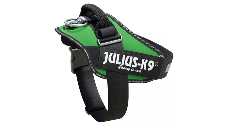 IDC Power Dog Harness Julius K9, GREEN / Pettorina Julius k9 per cani