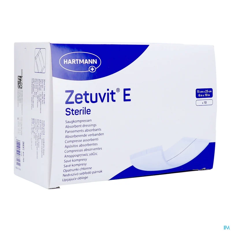 Zetuvit E Steriel | 10 verbanden 15x25cm | Wondverzorging