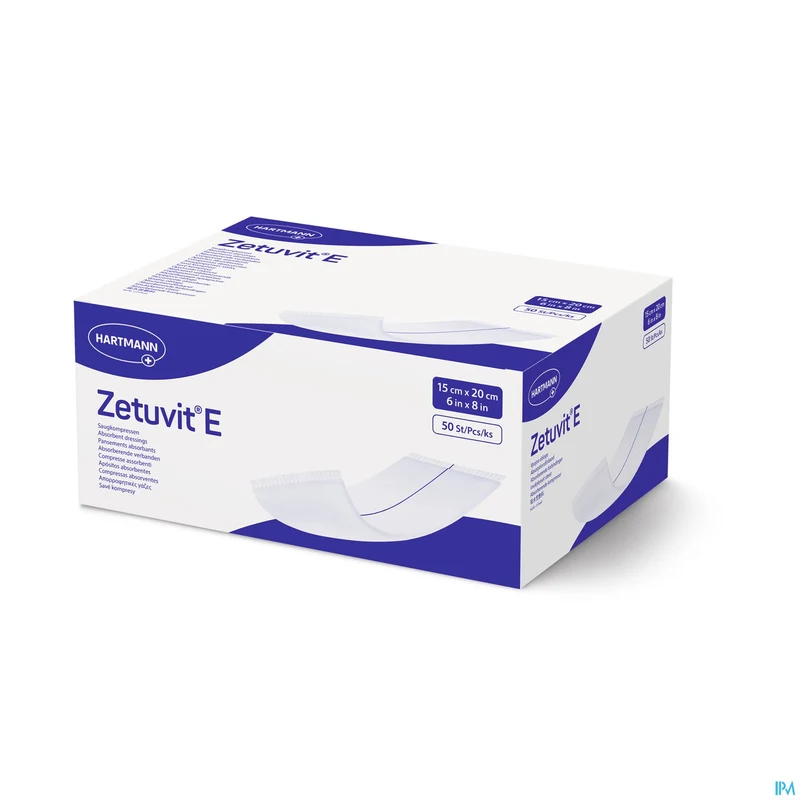 Zetuvit E | 50 compressen 15x20cm | Wondverzorging