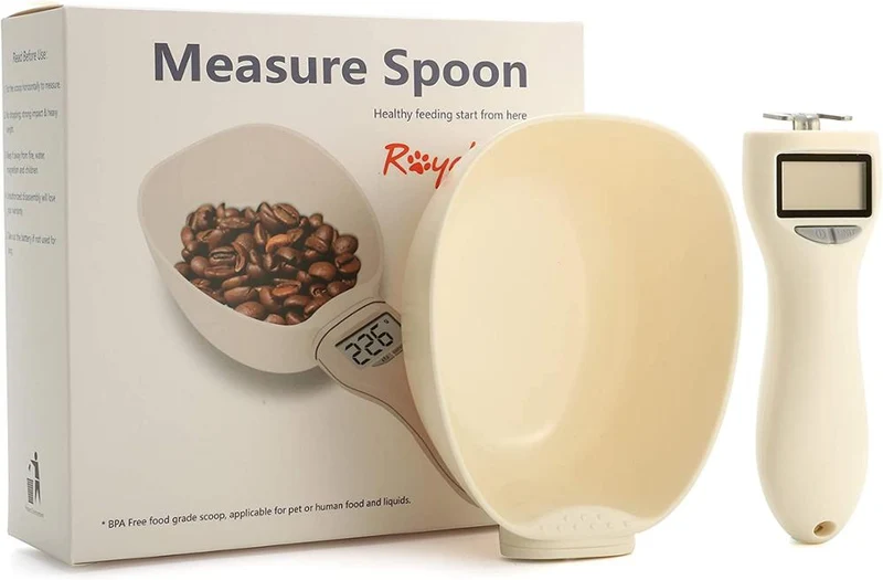Food Scoop Precise Dog Cat Food Measuring with LCD Display / per cani e gatti