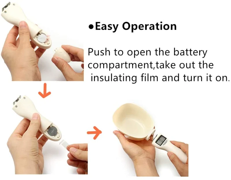 Food Scoop Precise Dog Cat Food Measuring with LCD Display / per cani e gatti