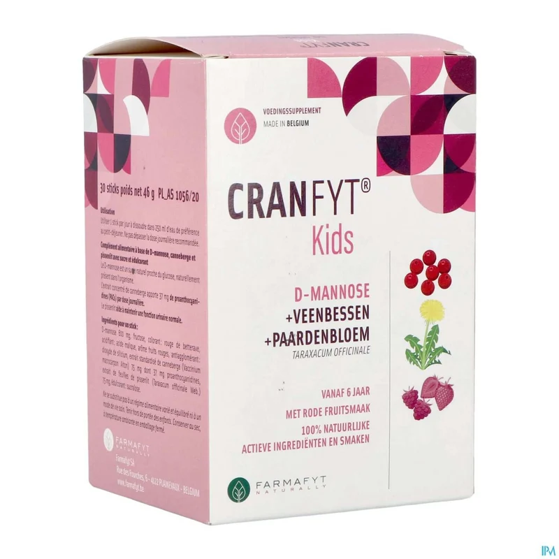 Cranfyt Kids | 30 sticks | Urinair comfort