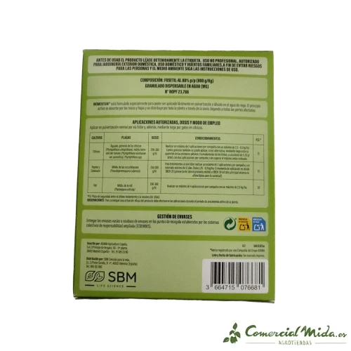 Protect Garden Momentum Fongicide systémique pour vergers et jardins (anciennement Aliette WG)