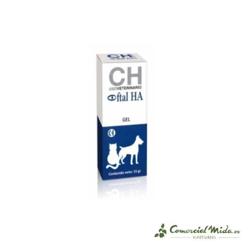 OFTAL HA GEL Nettoyage et Santé des Yeux pour Animaux 15 G