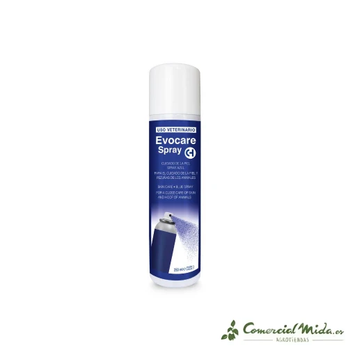 EVOCARE SPRAY Régénération et Cicatrisation pour la Peau et les Sabots des Animaux 250 ml