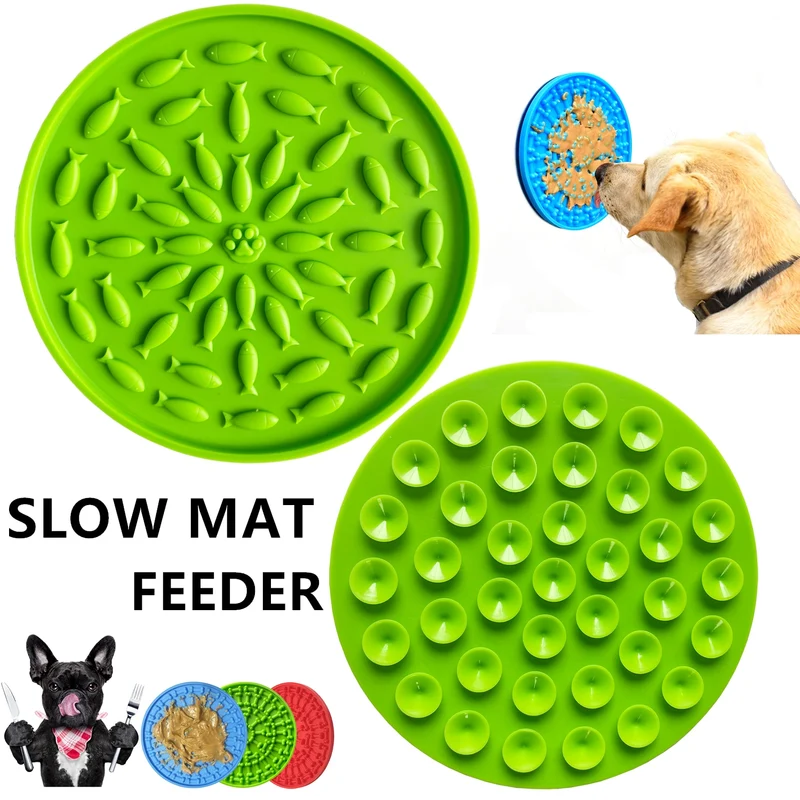 LickiMat Style Slow Feeder Mat for Dogs & Cats Prevent indigestion and enriches meal time