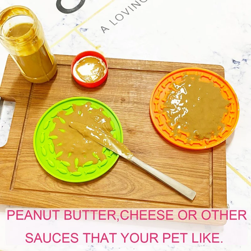 LickiMat Style Slow Feeder Mat for Dogs & Cats Prevent indigestion and enriches meal time