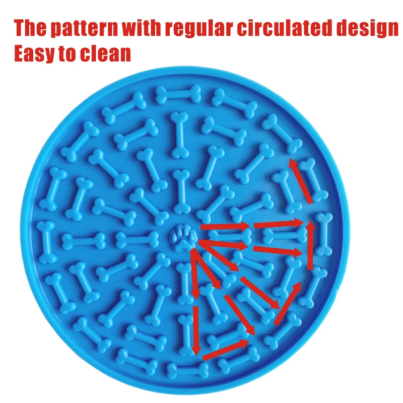LickiMat Style Slow Feeder Mat for Dogs & Cats Prevent indigestion and enriches meal time