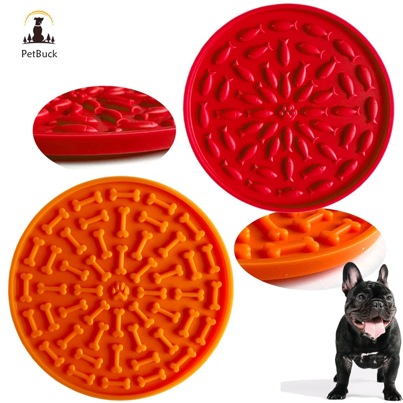 LickiMat Style Slow Feeder Mat for Dogs & Cats Prevent indigestion and enriches meal time