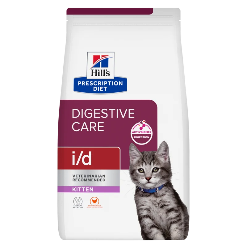 Hill's Prescription Diet I/D Digestive Care Kitten - croquettes chaton