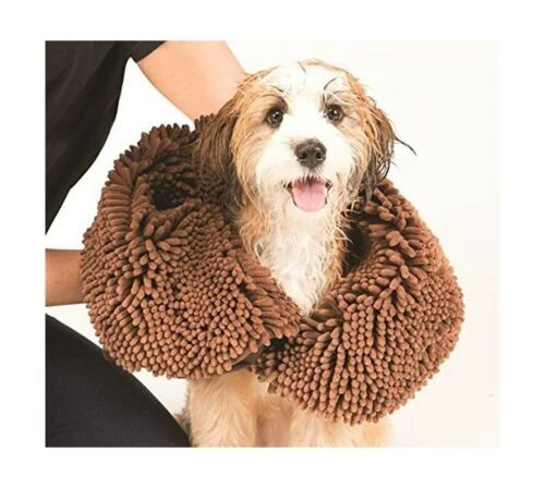 Serviette microfibre hygiène pour chien Dirty Dog Shammy