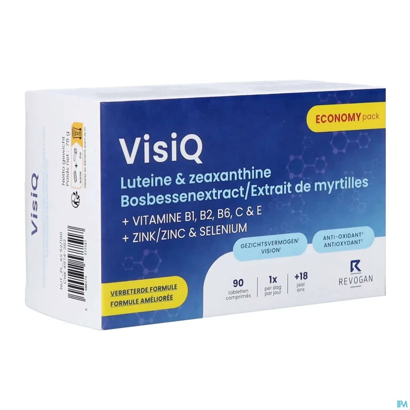 Revogan VisiQ | 90 tabletten | Gezichtsvermogen