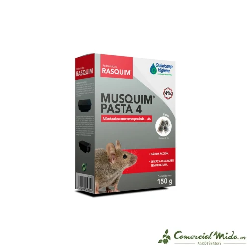 Pâte d'appât rodenticide MUSQUIM PASTA 150 gr