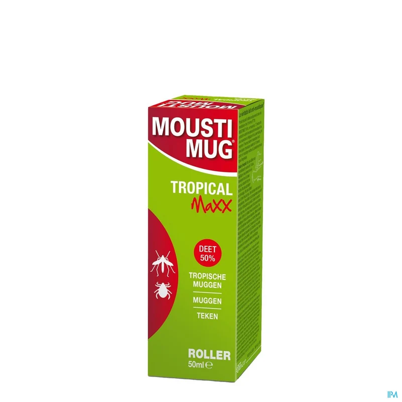 Moustimug Tropical Maxx Roller 50% DEET 50 ml