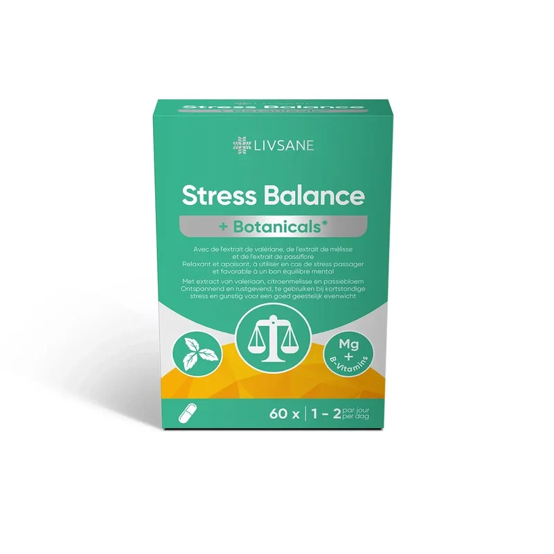 LIVSANE Stress Balance | 60 capsules | Voedingssupplement