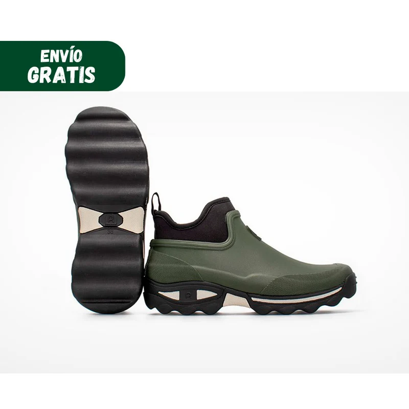 ROUCHETTE Bottines de travail Clean Land Kaki Leidy Nouveau modèle