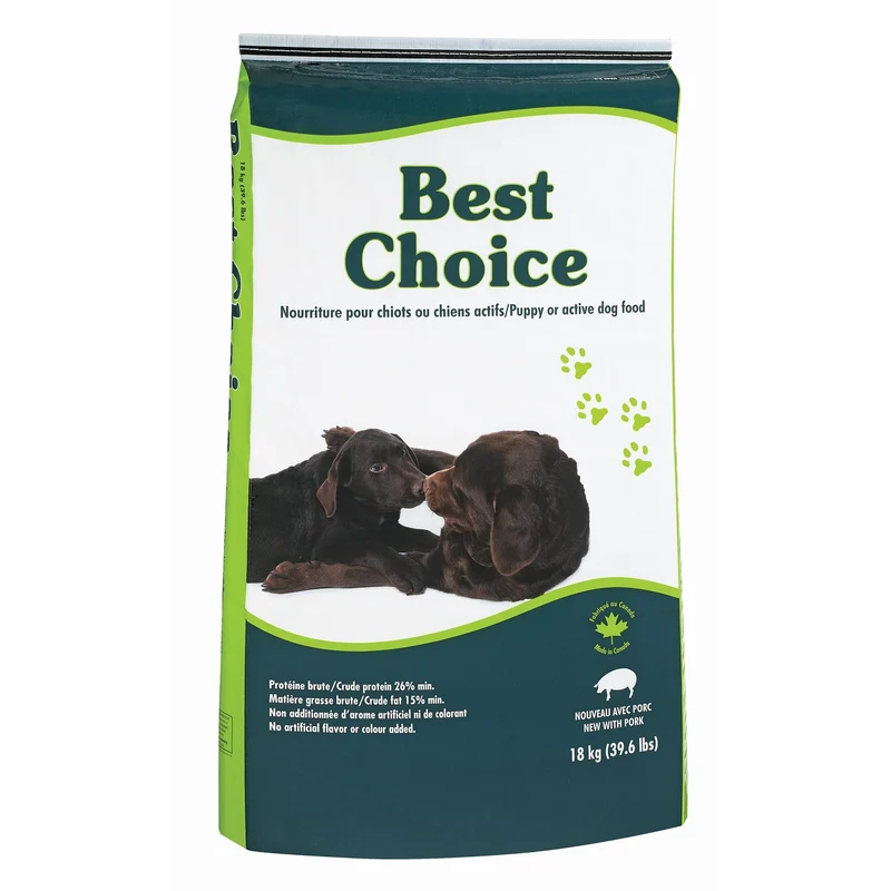 Nourriture pour chiot et chien - Best Choice