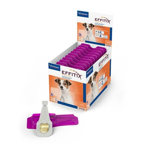 Effitix Spot On pipettes antiparasitaires chien