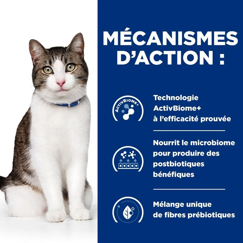 Hill's Prescription Diet Gastrointestinal Biome Stress - croquettes chat