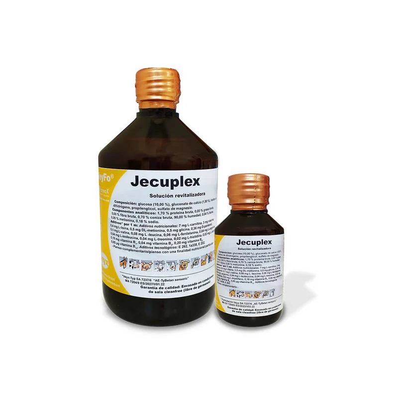 Aliment complémentaire pour animaux 500ml JECUPLEX