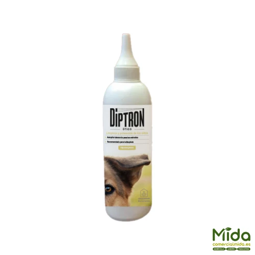 Nettoyant auriculaire pour animaux de compagnie DIPTRÓN 125 ml