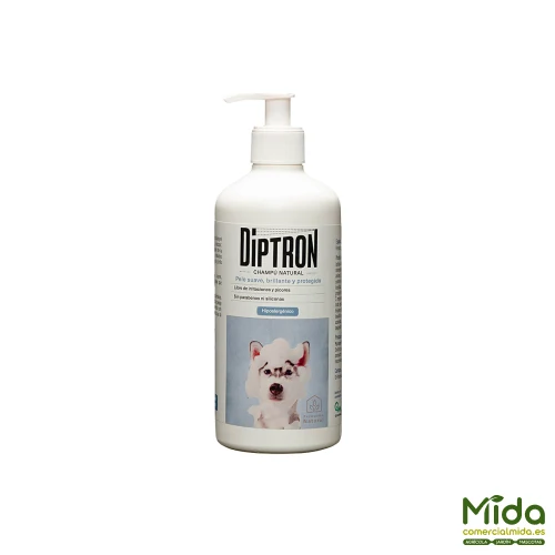 Shampoing naturel antiparasitaire pour animaux de compagnie DIPTRON 500ml