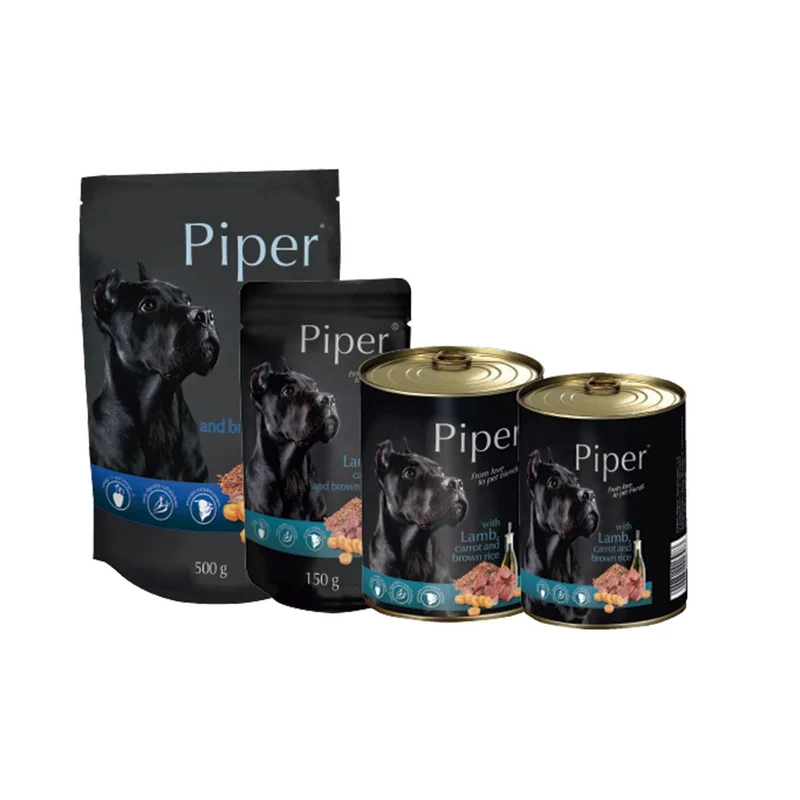 Aliments nutritionnels pour Chiens 400gr/800gr PIPER