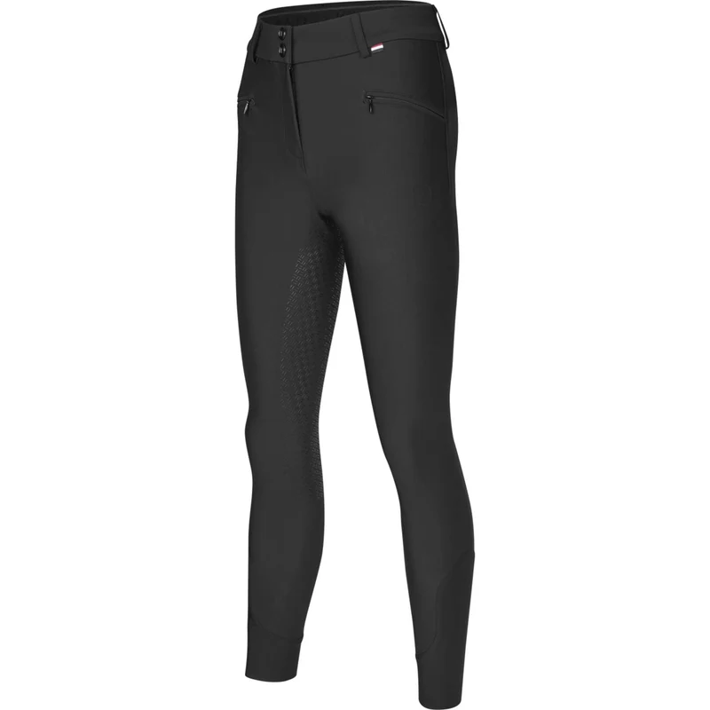 Kingsland Pantalon d'Équitation KLKerry Seamless Full Grip Noir