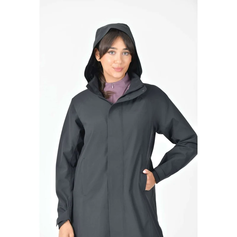 WeatherBeeta Veste Longue Windbreaker Longline Noir