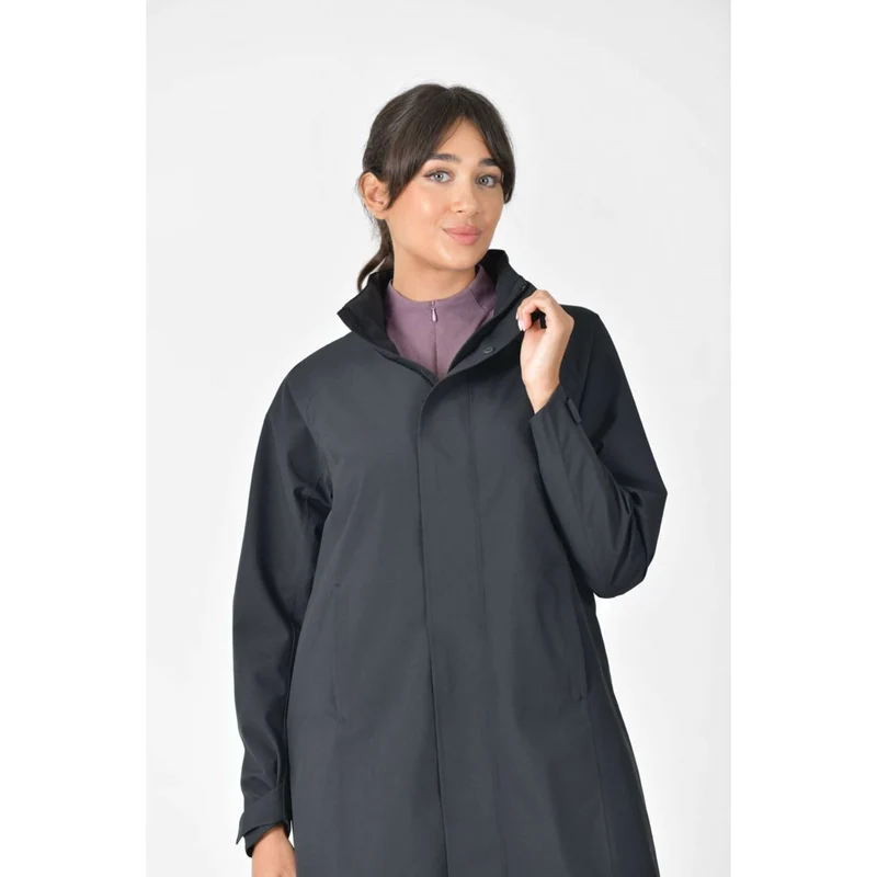 WeatherBeeta Veste Longue Windbreaker Longline Noir