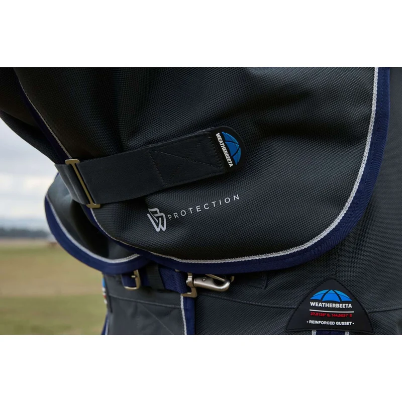 WeatherBeeta ComFiTec Ultra Turnout Detach-A-Neck 100g Charbon