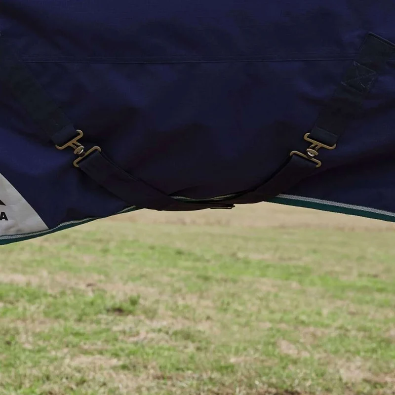 WeatherBeeta ComFiTec Plus Dynamic Turnout Detach-A-Neck 100g Navy/Forest Green