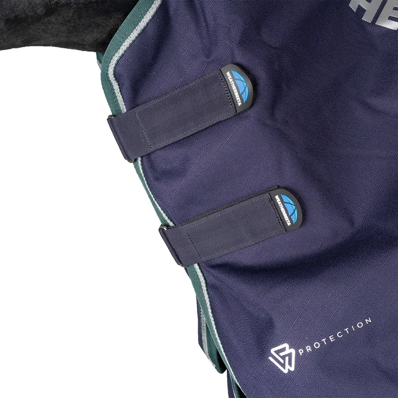 WeatherBeeta ComFiTec Plus Dynamic Turnout Detach-A-Neck 100g Navy/Forest Green