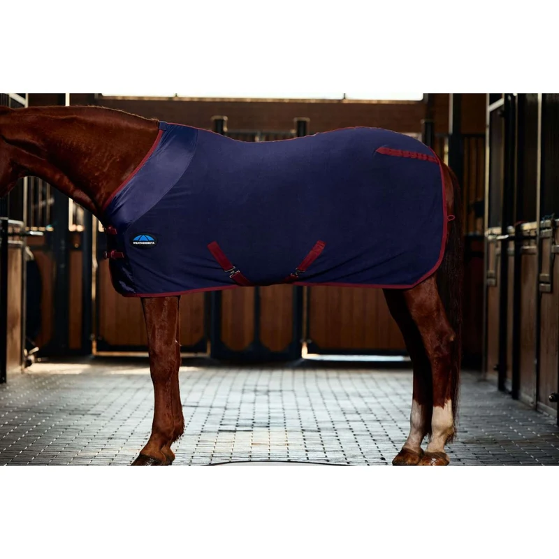 WeatherBeeta Couverture Polaire Anti-Static Cooler Standard Neck Marine/Bordeaux