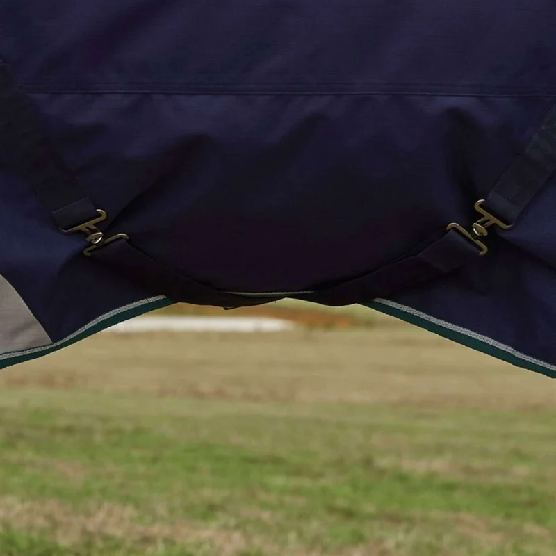 WeatherBeeta ComFiTec Plus Dynamic Turnout High Neck 100g Navy/Forest Green