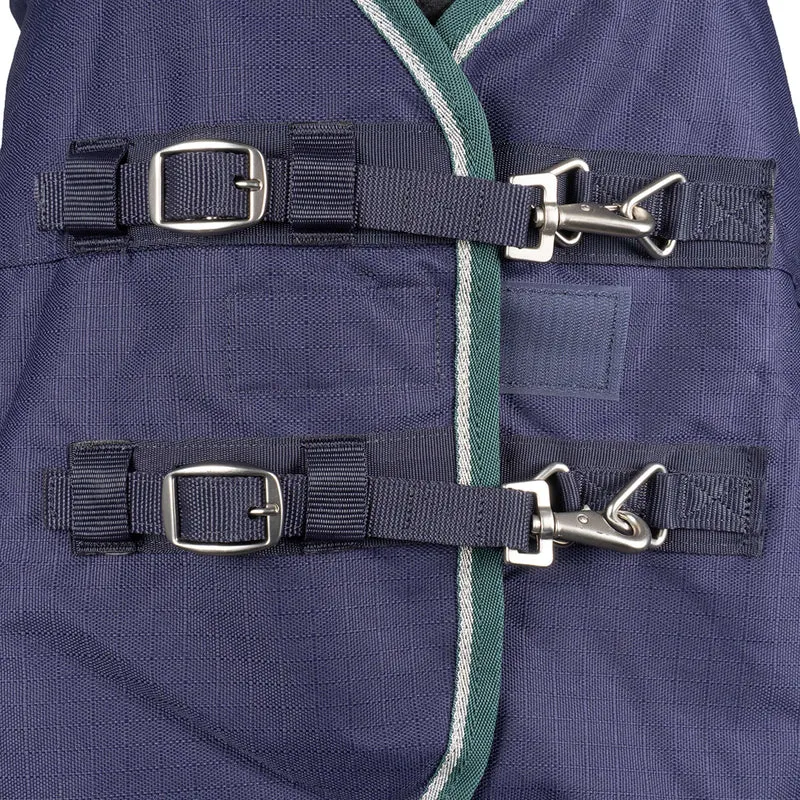 WeatherBeeta ComFiTec Plus Dynamic Turnout High Neck 100g Navy/Forest Green
