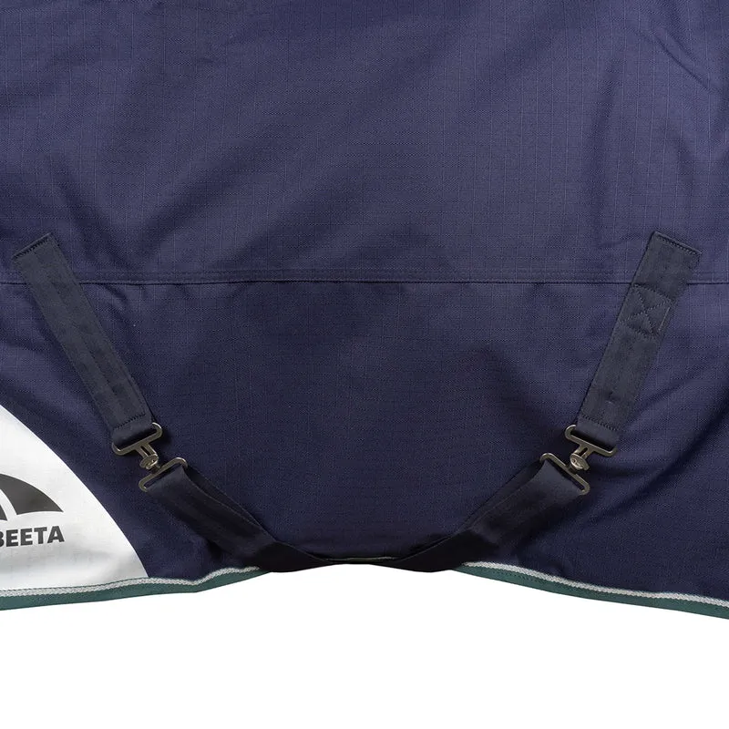 WeatherBeeta ComFiTec Plus Dynamic Turnout High Neck 100g Navy/Forest Green