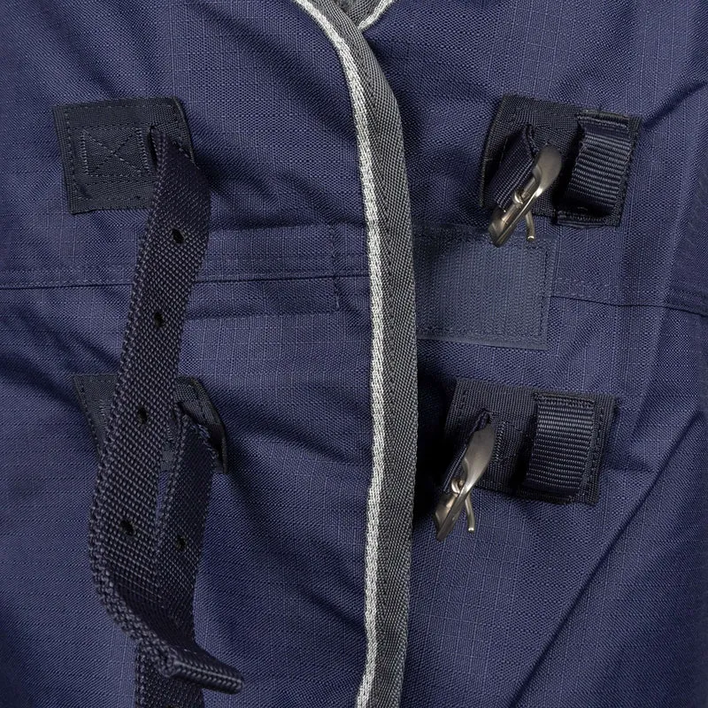 WeatherBeeta ComFiTec Tyro Turnout Standard Neck 220g Navy/Charcoal